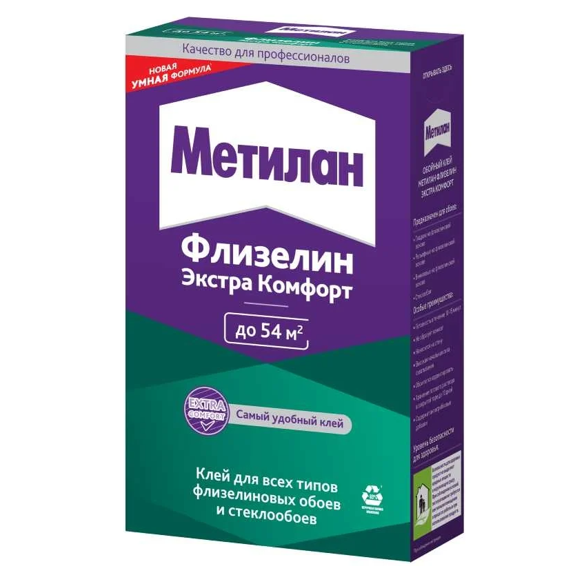 Клей для флизелиновых обоев Метилан Флизелин Экстра Комфорт 300 г