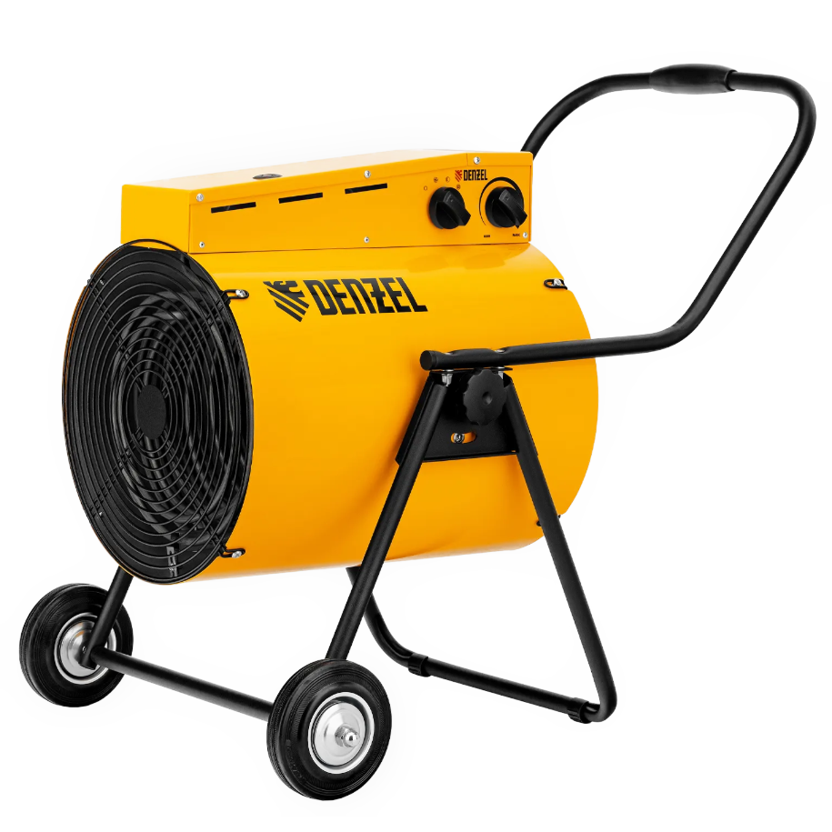 Пушка тепловая электр DENZEL SHF-15000/15000Вт/400В/50Гц/1600м3/ч/3 режима/