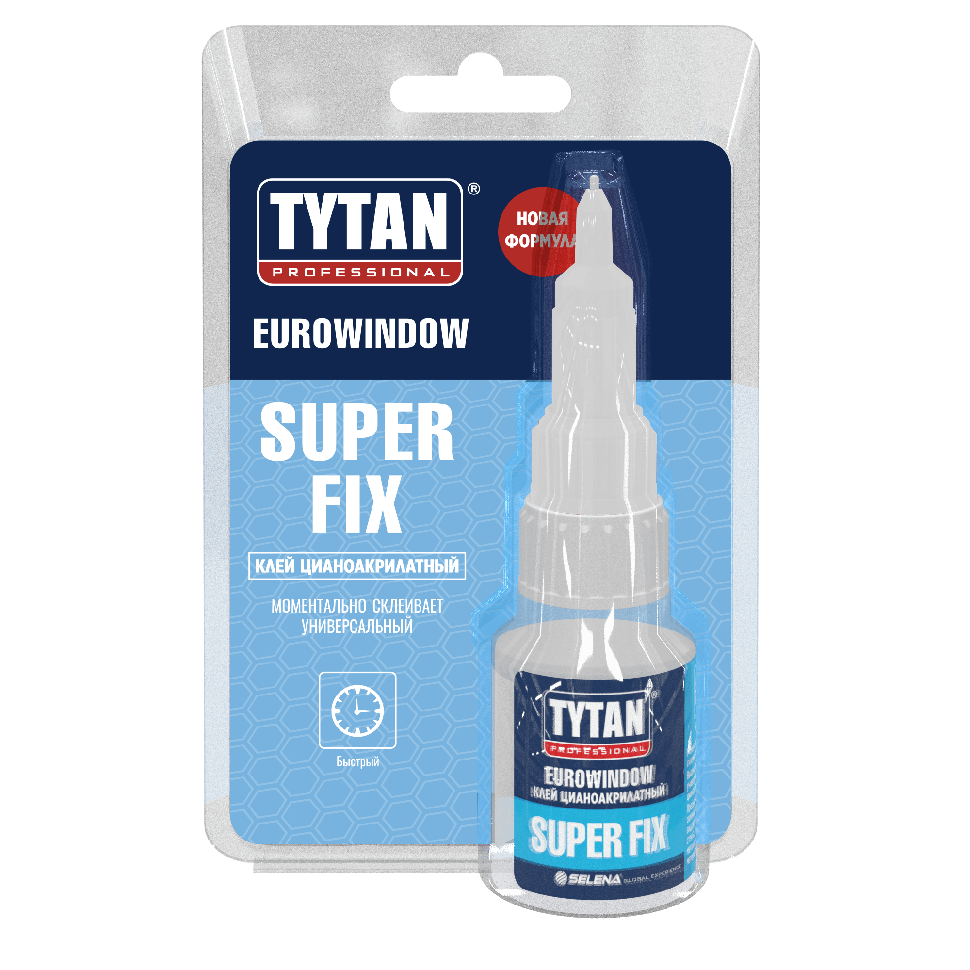 Супер-клей Tytan Professional Eurowindow Super Fix цианоакрилатный 20 г