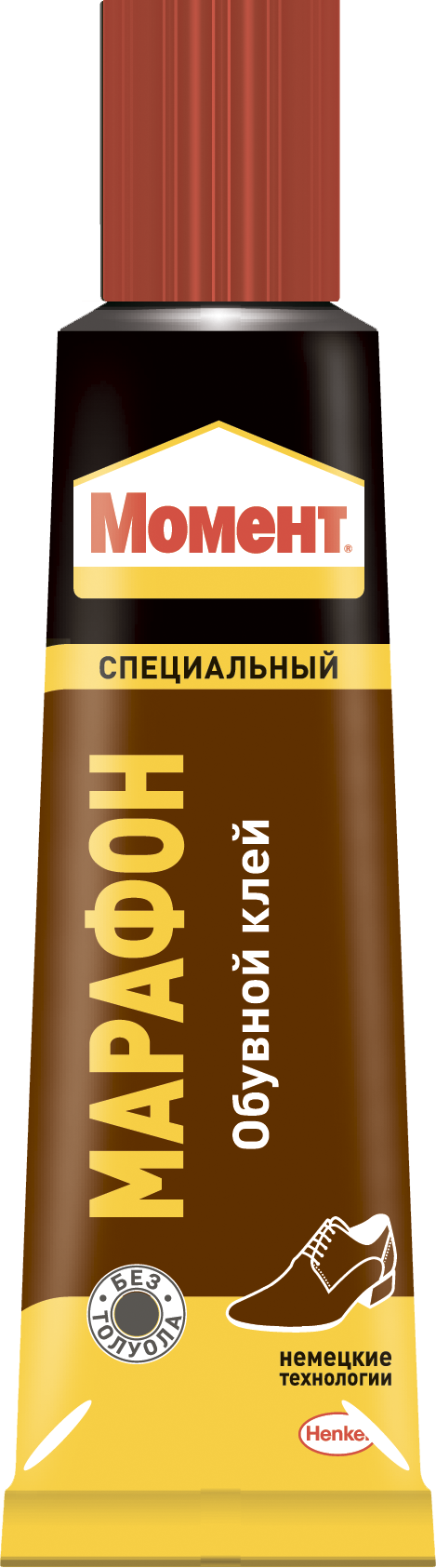 Клей для обуви Момент Марафон желтый 125 мл