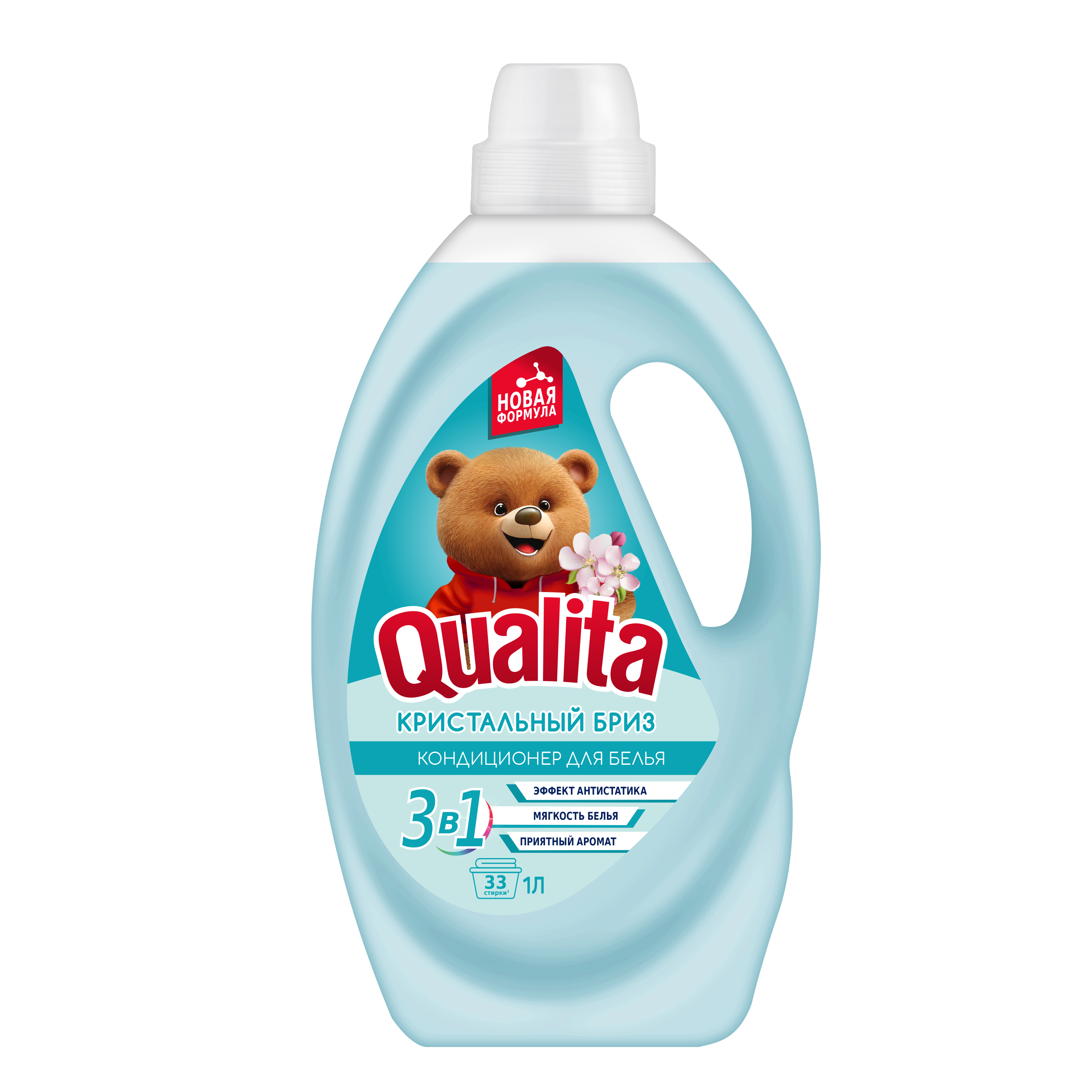 Кондиционер для белья Qualita кристальный бриз 1 л