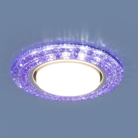 Светильник встраиваемый GX53 3030 VL /фиолетовый/40х135мм/ Elektrostandard
