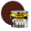 Грунт-эмаль по ржавчине Farbitex шоколадная 1,8 кг