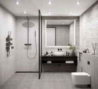 Плитка настенная Global Tile Urban темно-серая 30х60 от интернет-магазина Венас