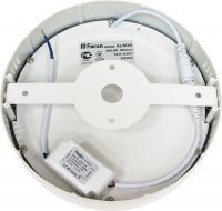 LED Feron светодиод светильник AL 504 /d284х24мм/24Вт/4000K/1760Lm/б/решетки/IP40/