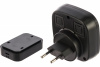 Звонок DBQ25M WL 36M /беспроводной/электронный/36 мелодии/200м/IP44/черный/Elektrostandard
