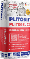 Клей для керамогранита Плитонит Plitogel С2 20 кг