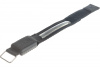 Ремешок наручный светящийся LED FLRB9010 /250мл/черный/нейлон/ Ecos