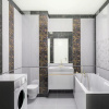 Декор настенный Kerama Marazzi Астория белый 25х75 от интернет-магазина Венас