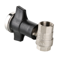 Кран шаровый Ду 15 VALTEC BASE VT.808 /г/г/термометр/