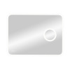 Зеркало интерьерное Bliss led /800х600мм/внутр подсветка/сенсор/увелич стекло/часы/2кос/Континент