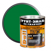 Грунт-эмаль по ржавчине Dali зеленая 2 л RAL 6029