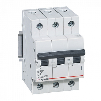 Автомат Legrand RX3 3п C 63А 4,5кА