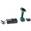 Дрель аккум HIKOKI DS12DA /0,8-10мм/2акк/Li-ion/0-350/0-1400об/мин/2,5А/ч/ 12В/кейс/