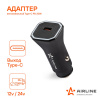 Адаптер прикуривателя 1хType-C PD 2,4 А 20Вт 12/24 В Airline