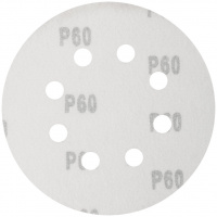 Круг из шлиф бум д/липучки d125мм/Р 60/отв/5шт/Fit