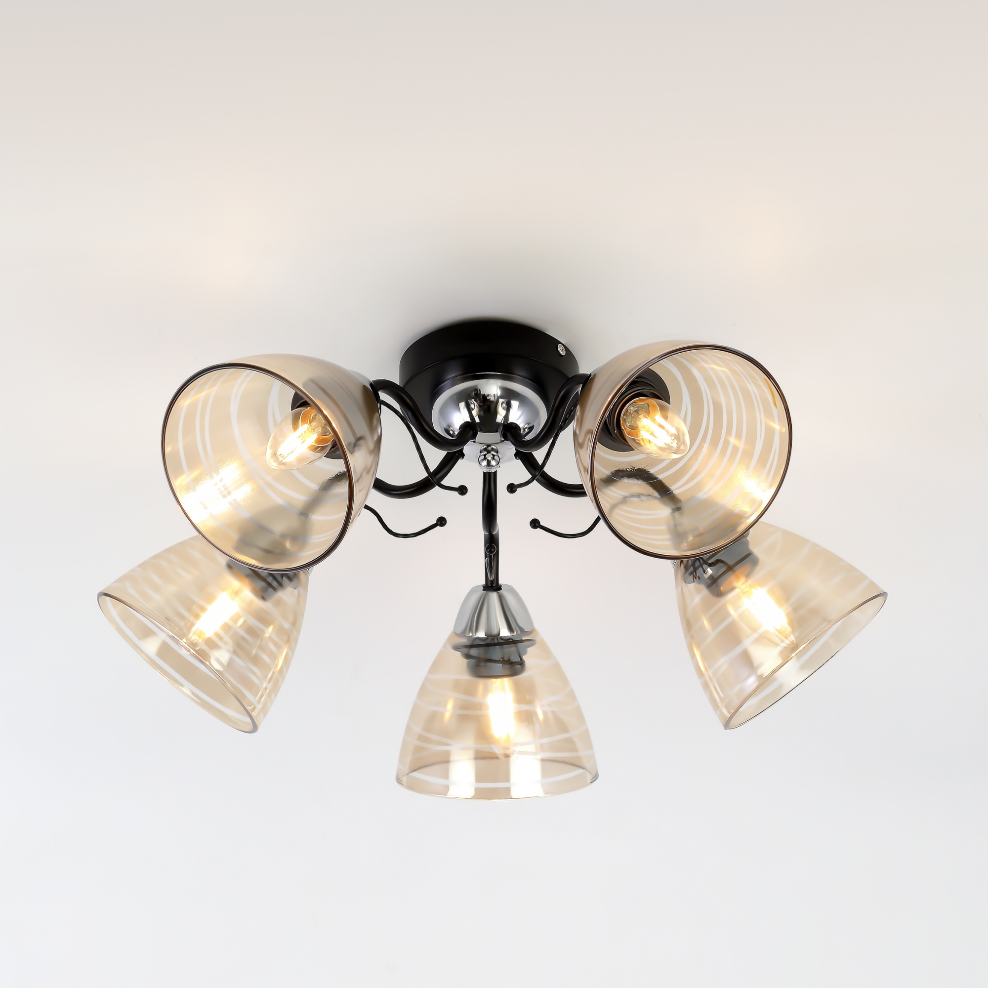 Люстра потолочная Rivoli Friederike 3089-305 5х40 Вт Е27