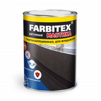 Мастика битумная гидроизоляционная для фундамента Farbitex 2 кг