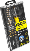 Прибор д/выжигания по дереву PROTerm /220V/насадки 20шт/Stayer  Professional