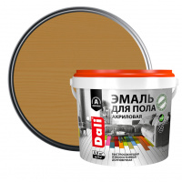 Эмаль для бетонных и деревянных полов Dali дуб 0,9 кг
