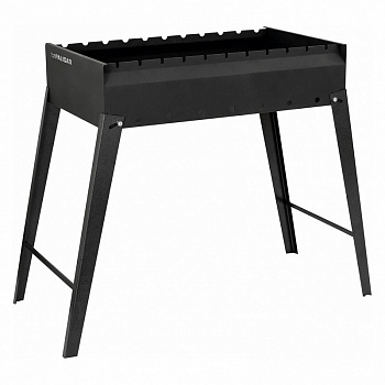 Мангал сварной Palisad Camping 605х375х138/640 мм, сталь 2 мм