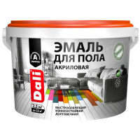 Эмаль акриловая для бетонных и деревянных полов Dali база А 2,2 кг