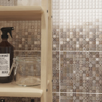 Плитка настенная Cersanit Hammam белая 20х44 от интернет-магазина Венас