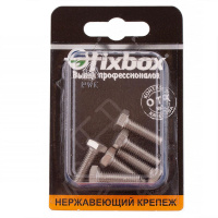 Болт нержавеющий DIN 933 Fixbox М6х20 6 шт