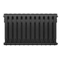 Радиатор биметаллический ROYAL TERMO Biliner 500 / 12 секц/ черный