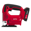 Лобзик MTX CJB-20-65 /аккум/20В/2А/ч Li-ION/0-2400 х/мин/дер 65мм/мет 10мм/