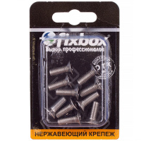 Винт нержавеющий с потайной головкой DIN 965 Fixbox М5х10 10 шт