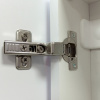 Зеркало ELLIOTT led /550х800мм/правое/шкаф/полки/внутр подсветка/сенсор/розетка/ Континент