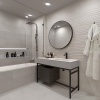 Плитка настенная Global Tile Eco Loft светло-серая 25х60 от интернет-магазина Венас