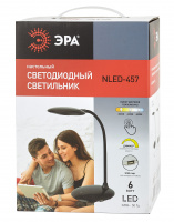 Светильник настольный ЭРА NLED-457 6 Вт 3000-6000К черный