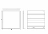 РАСТРОВЫЙ свет-к LED ЭРА SPO-6-36-4K-M /595x595мм/36Вт/3200Lm/4000К/матовый