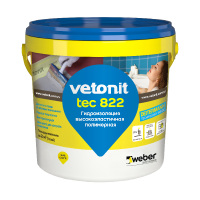 Мастика гидроизоляционная Vetonit ТЕК 822 розовая 1,2 кг