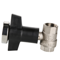 Кран шаровый Ду 15 VALTEC BASE VT.808 /г/г/термометр/