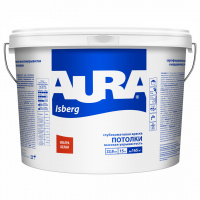 Краска для потолков Aura Isberg белая 15 л