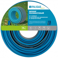 Шланг поливочный армир 4 слойный /d 1/2'/50м/25атм/до -25град/Palisad Luxe
