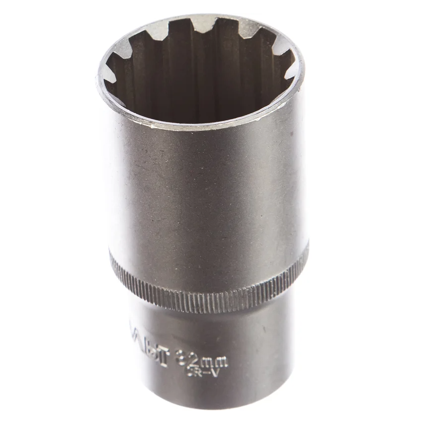 Головка торцевая 1/2'/удлин/32мм/SPLINE/ КОБАЛЬТ