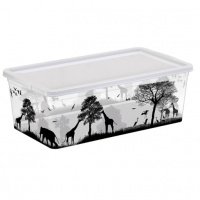 Коробка с крышкой Africa 340х190х120 мм 5,5 л